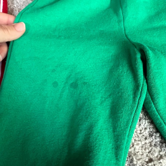 Vintage Lot Boys 2T Santa's Club Christmas & Fisher Price Baseball Outfits 90's - Picture 3 of 10